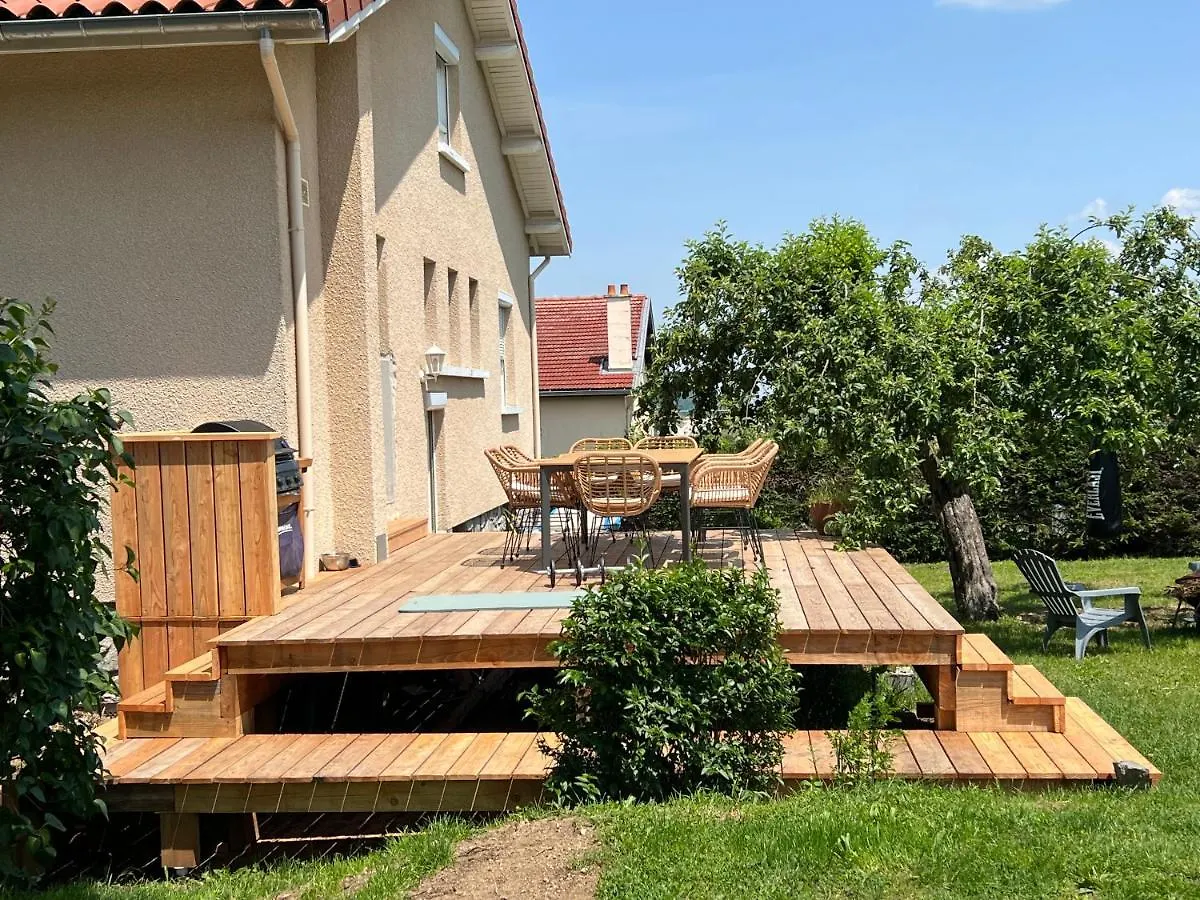Jolie Maison Cosy, Grand Jardin, En Bordure De La Via Fluvia Yssingeaux